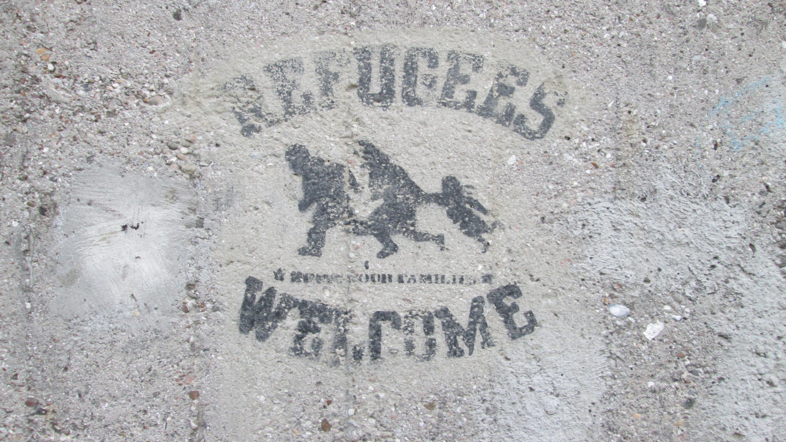 Refugees welcome Refugees welcome