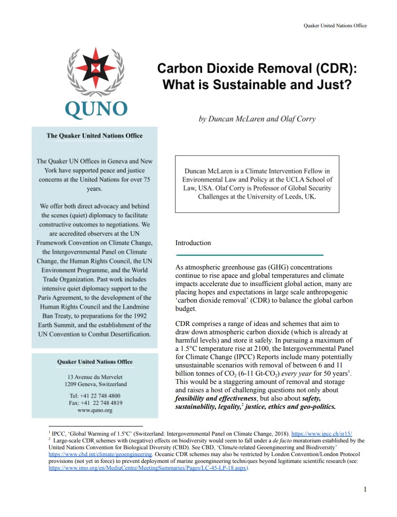 Briefing paper
