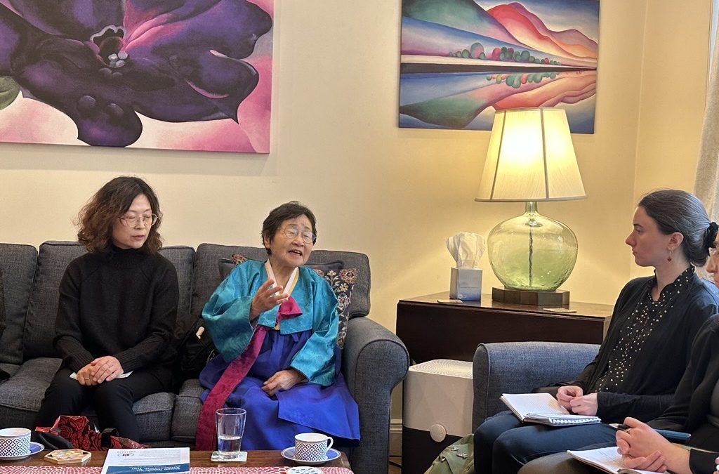 QUNO Welcomes Korean Anti-Nuclear Peace Action Delegation: Stories of Survival for Peace