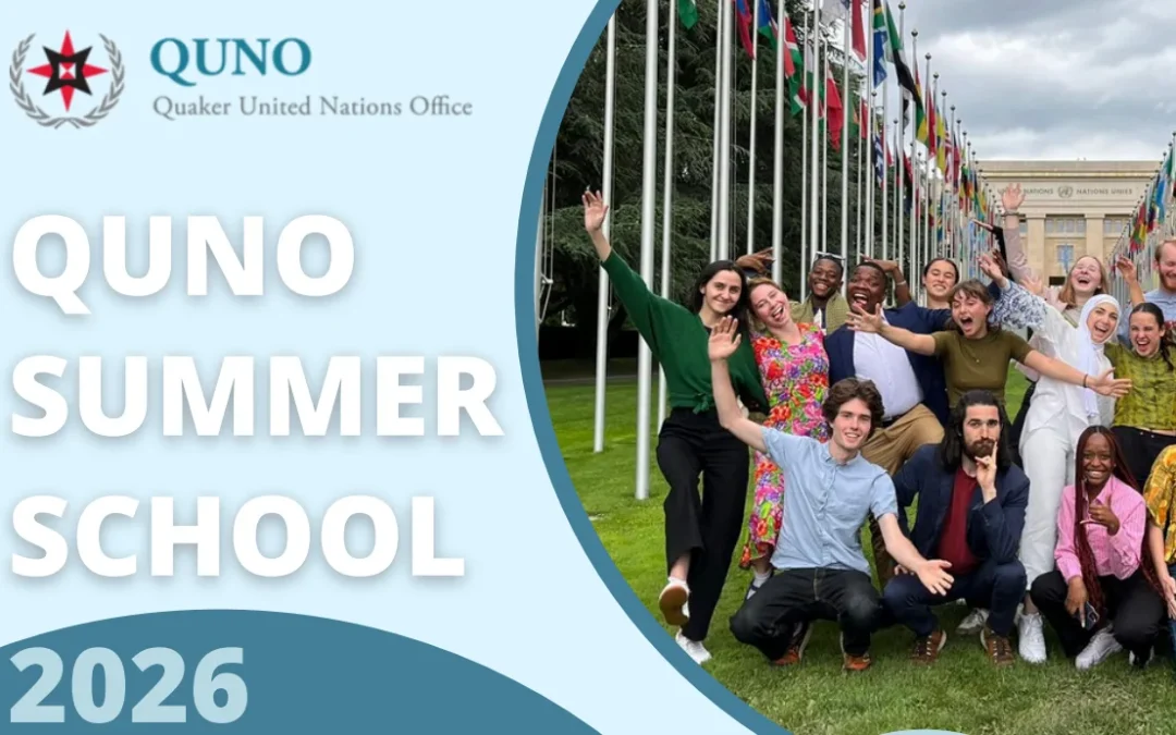 Applications are Now Open: Quaker United Nations Summer School 2026